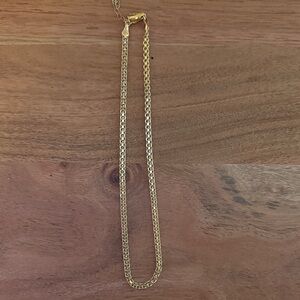 Electric Picks ⚡️ Gold Tone Women's Chain Necklace - Elegant Everyday Layering